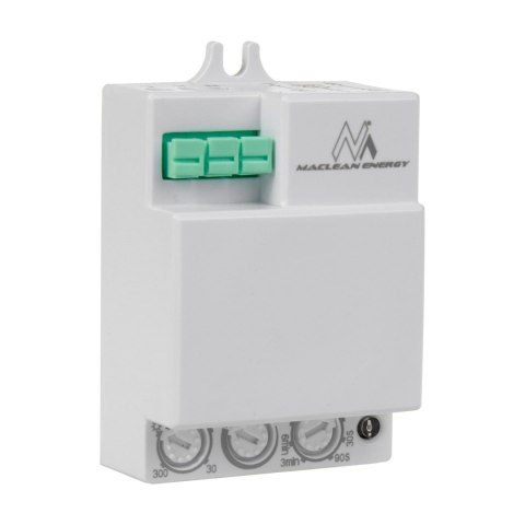 Mikrofalowy czujnik ruchu Maclean, zasięg 8m, max. obciążenie 1200W, IP20, 5.8 GHz, MCE316 Maclean