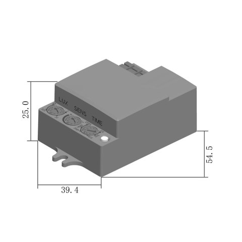 Mikrofalowy czujnik ruchu Maclean, zasięg 8m, max. obciążenie 1200W, IP20, 5.8 GHz, MCE316 Maclean