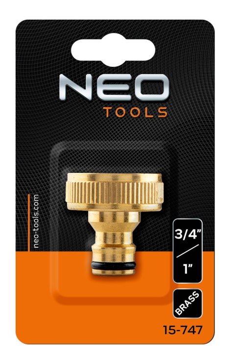 Przyłacze do kranu 3/4"- 1", mosiężne NEO TOOLS