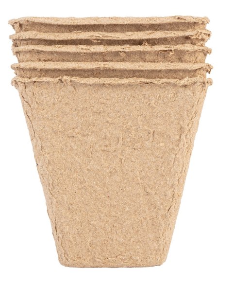 Rozsadniki torfowe: 8 x 8 x 7.8 cm, 18 sztuk VERTO