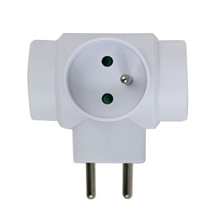 ELK302W Esperanza rozgałęźnik elektr. 3 gn. biały Esperanza