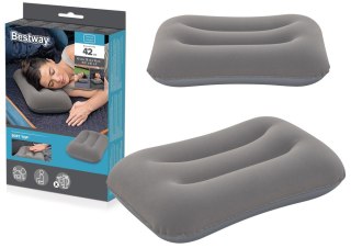 Dmuchana Poduszka Welurowa Szara 42 cm Bestway 67121 BESTWAY