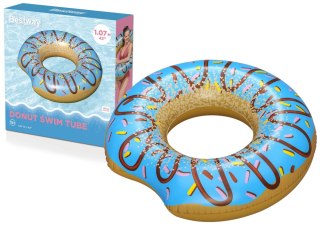 Koło Do Pływania Donut Pączek Niebieski 107 cm Bestway 36118 BESTWAY