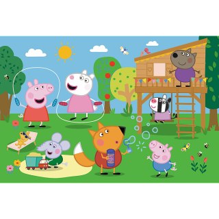 Puzzle - 24 Maxi - Zabawy na polanie - Świnka Peppa - Trefl 14342 TREFL PUZZLE