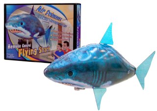 Zdalnie Sterowana Ryba R/C Rekin Niebieski Latający Balon LEAN TOYS