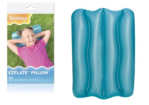 Dmuchana Poduszka 38 x 25 cm Niebieska Bestway 52127 BESTWAY