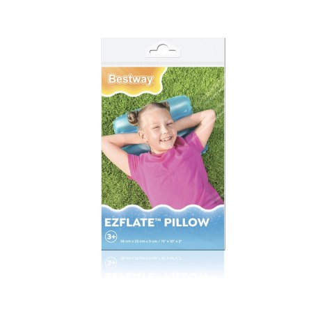 Dmuchana Poduszka 38 x 25 cm Niebieska Bestway 52127 BESTWAY