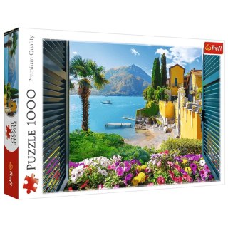 Puzzle - 1000 - Widok na jezioro Como - Trefl 10951 TREFL PUZZLE