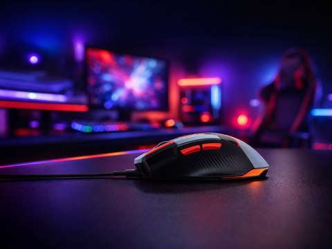 Mysz TRACER GAMEZONE SPECTRA GREY RGB USB TRACER