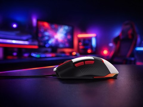 Mysz TRACER GAMEZONE SPECTRA WHITE RGB USB TRACER