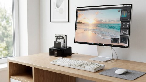 Stacja dokująca dysków HDD/ SSD USB 3.0 Rebel Rebel