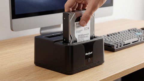 Stacja dokująca dysków HDD/ SSD USB 3.0 Rebel Rebel