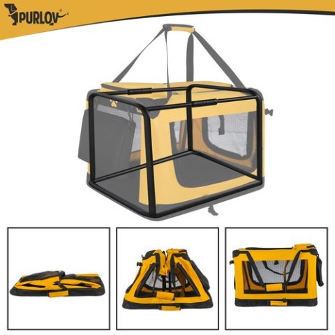 Transporter- torba dla psa/kota 44x60x42cm Purlov GARDLOV