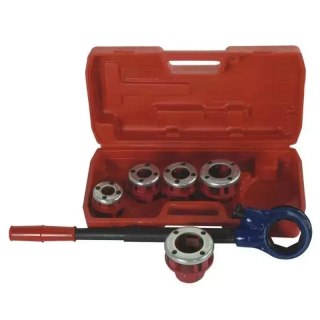 Zestaw gwintownic 3/8",1/2",3/4",1",1-1/4" Dedra