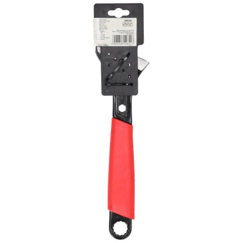 Klucz nastawny 150mm, 0-19mm, plastikowy uchwyt Dedra
