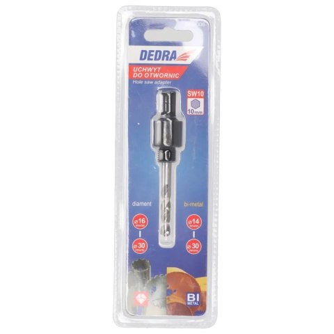 Uchwyt do otwornic śr.14-30mm sw10 aku Dedra