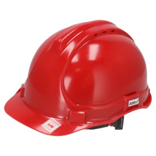 Kask ochronny, czerwony Dedra