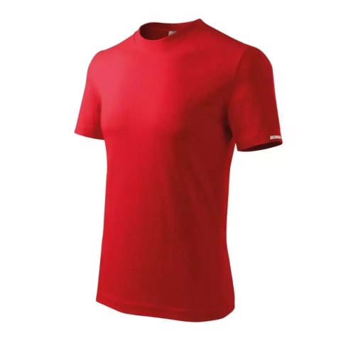 Koszulka męska t-shirt l, czerwona, 100% bawełna Dedra