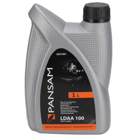 Olej sprężarkowy hd 100 l-dac, 1l Dedra