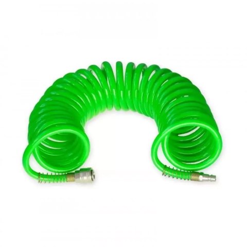 Wąż spiralny pu 8x12mm, 5m Dedra