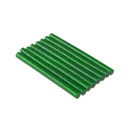 Klej uniwersalny zielony brokat, 8szt., 7-8x100mm Dedra