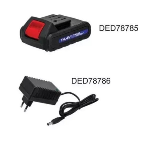 Ładowarka 1h, 14,4v do ded7878, karton Dedra