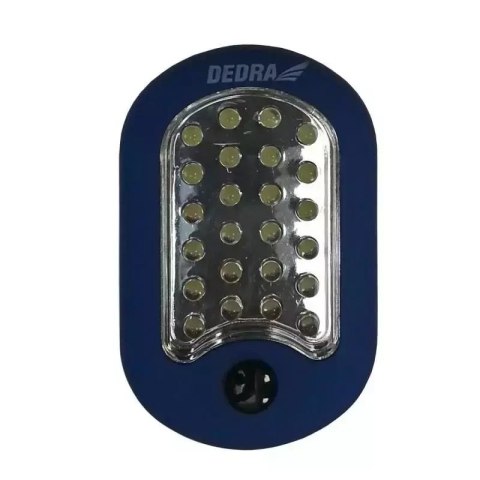 Latarka 24+3 led z bateriami Dedra