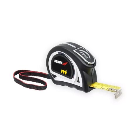Miara 5m/19mm, auto - blokada, taśma nylon Dedra