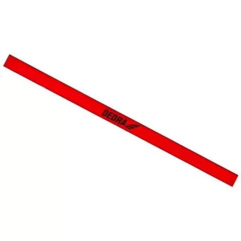 Ołówek stolarski hb 24,5cm czerwony Dedra