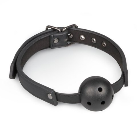 Knebel z kulką PVC EasyToys regulowany czarny