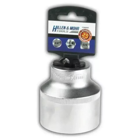 Nasadka 6kąt 3/4" 24mm z przywieszką Dedra