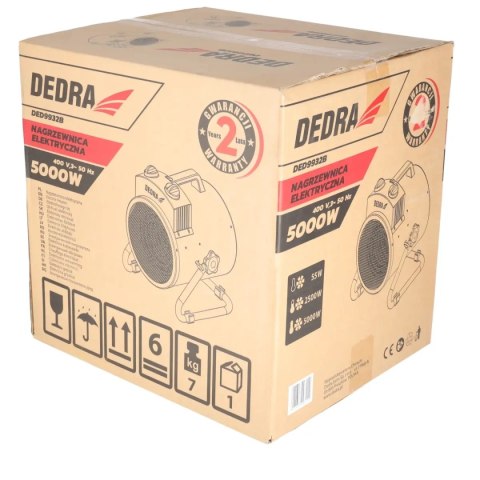 Nagrzewnica elektryczna 5000w 400v Dedra
