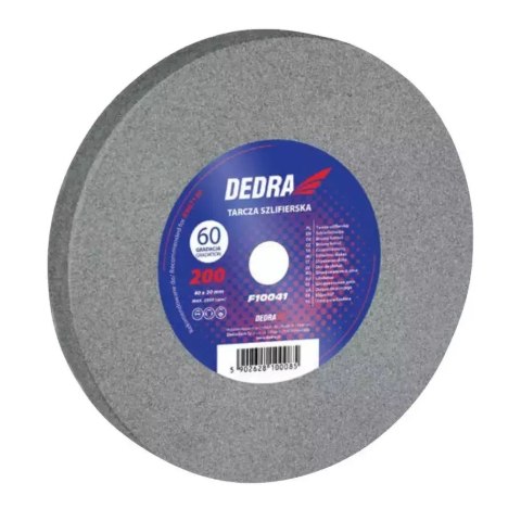 Tarcza szlifierska 200x40x20mm, gradacja 60 Dedra