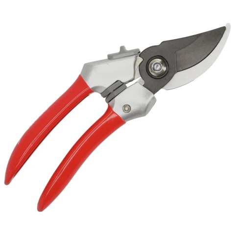 Sekator ogrodowy nożycowy do żywych pędów ,aluminiowe uchwyty,max grubość cięcia 20mm, ostrze ze stali sk5, blokada Dedra