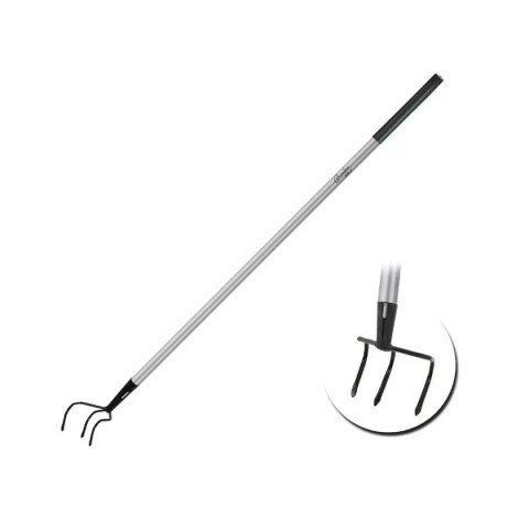 Trójząb ogrodowy trzonek metalowy, dł. 128cm Dedra