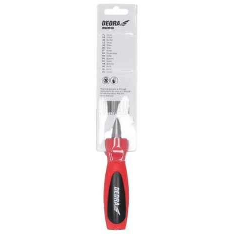 Dłuto 22mm, stal crv, dwumateriałowy uchwyt Dedra