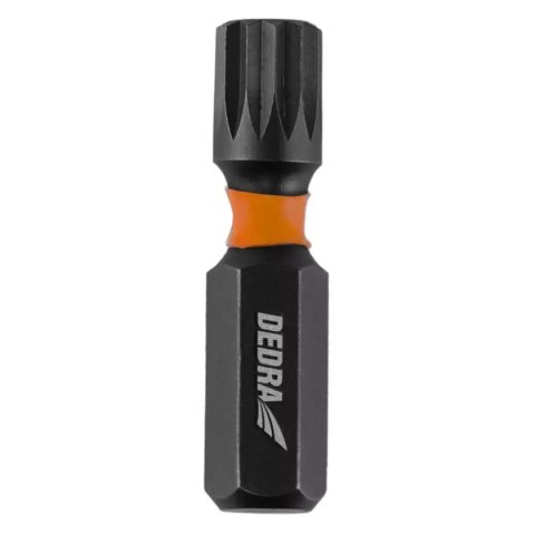 Końcówki wkrętakowe udarowe 8x32mm spline m8, 2szt blister Dedra