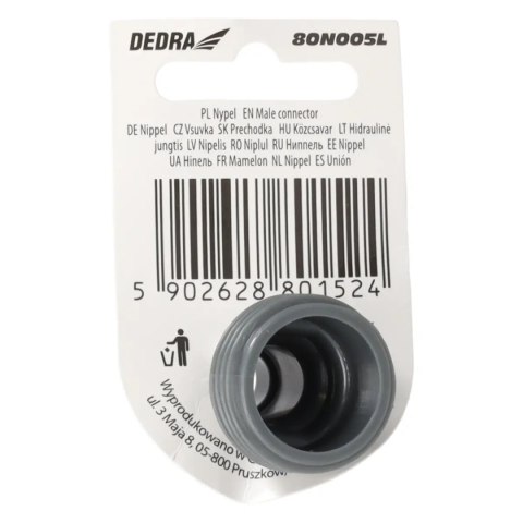 Nypel 3/4", luzem Dedra
