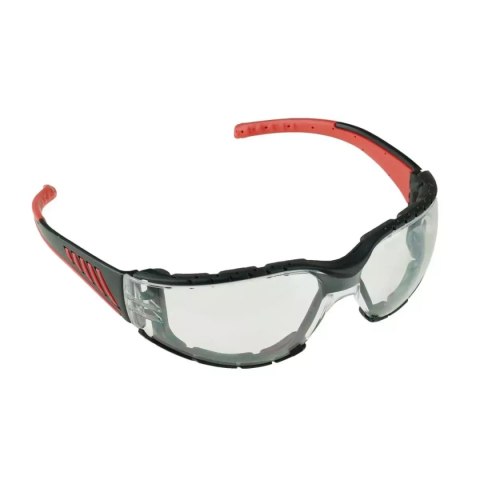 Okulary ochronne bezbarwne, ft,pianka eva Dedra