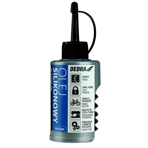 Olej silikonowy 60ml mieszek Dedra