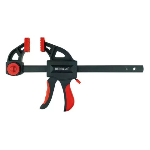 Ścisk stolarski 460x72mm,nylon,pistolet. Dedra