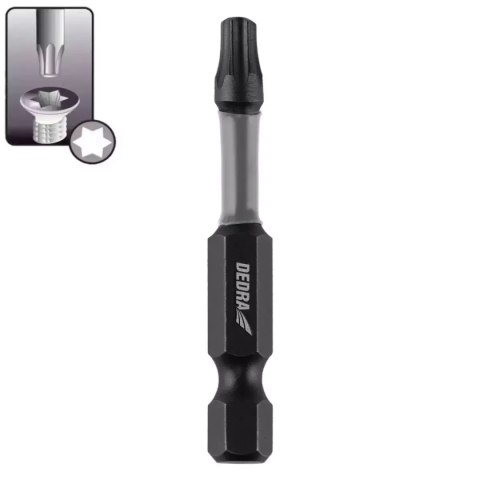 Końcówki wkrętakowe udarowe torx t30x50mm, 2szt blister Dedra
