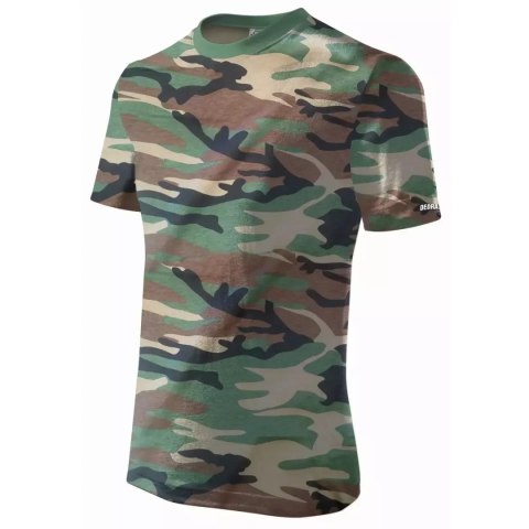 Koszulka męska t-shirt xl, moro 100% bawełna Dedra
