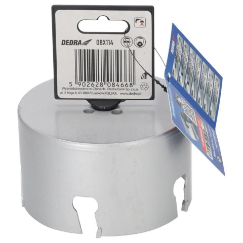 Otwornica uniwersalna tct 114mm 5/8'' Dedra