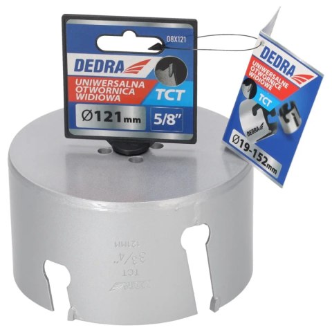 Otwornica uniwersalna tct 121mm 5/8'' Dedra