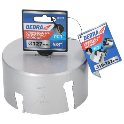 Otwornica uniwersalna tct 127mm 5/8'' Dedra