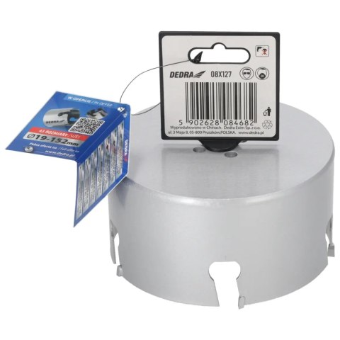 Otwornica uniwersalna tct 127mm 5/8'' Dedra