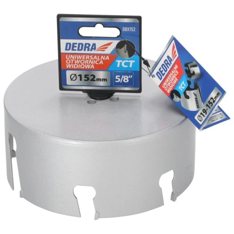 Otwornica uniwersalna tct 152mm 5/8'' Dedra