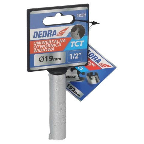 Otwornica uniwersalna tct 19mm 1/2'' Dedra