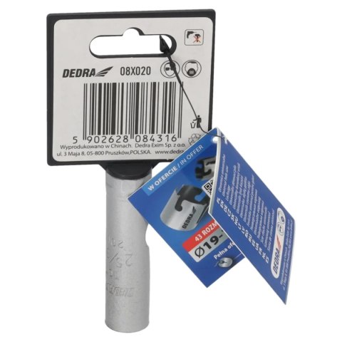 Otwornica uniwersalna tct 20mm 1/2'' Dedra